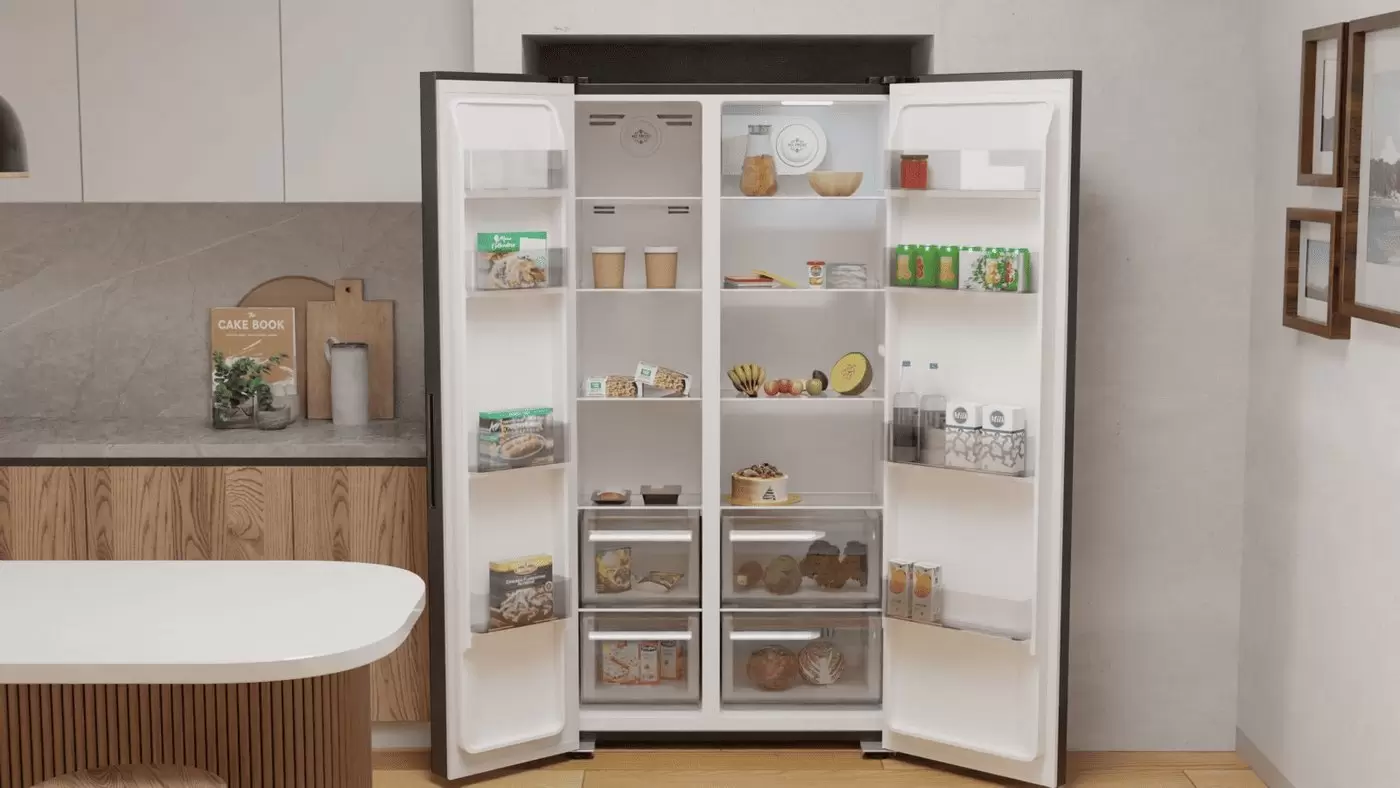 Холодильник side by side Kernau KFSB 1794 BG фото