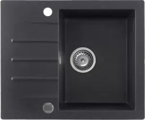 Кухонная мойка Kernau KGS A 4560 1B1D Black Metallic фото
