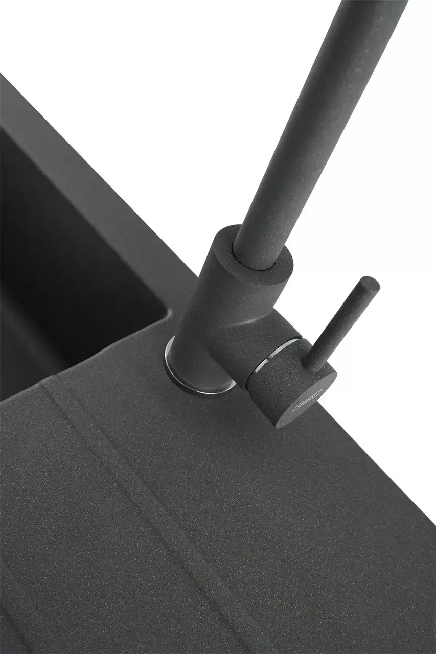 Кухонная мойка Kernau KGS A 50 1B1D Grey Metallic фото