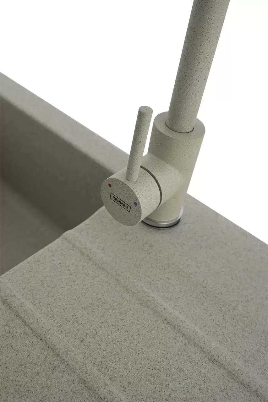 Кухонная мойка Kernau KGS A 50 1B1D Sand фото