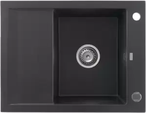 Кухонная мойка Kernau KGS M 4565 1B1D Black Metallic фото