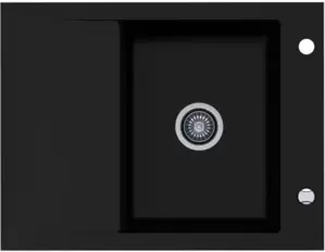 Кухонная мойка Kernau KGS M 4565 1B1D Deep Black фото