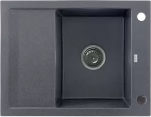 Кухонная мойка Kernau KGS M 4565 1B1D Graphite фото