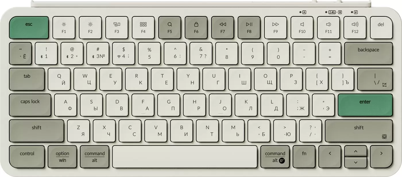 Keychron B1 Pro B1P-K12 (ретро зеленый, нет кириллицы)