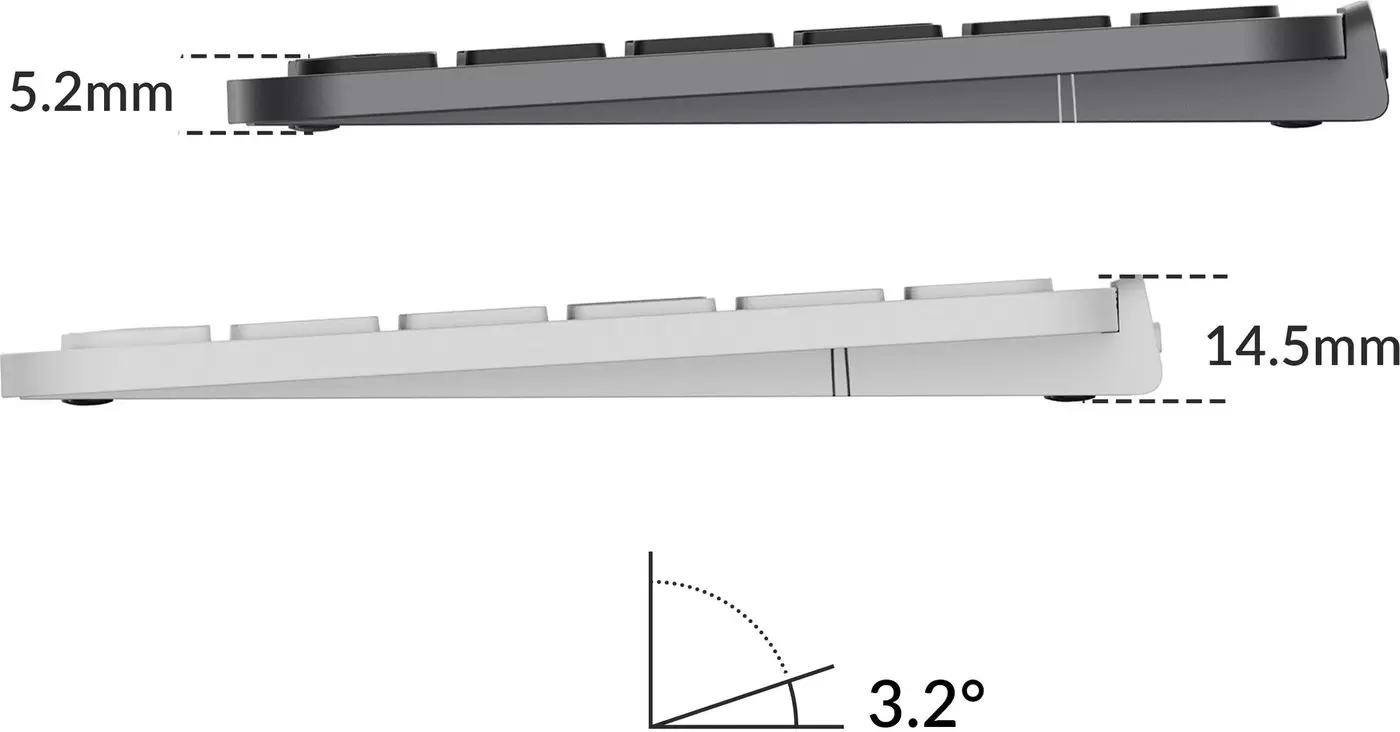 Клавиатура Keychron B1 Pro B1P-K8 (белый, нет кириллицы) фото