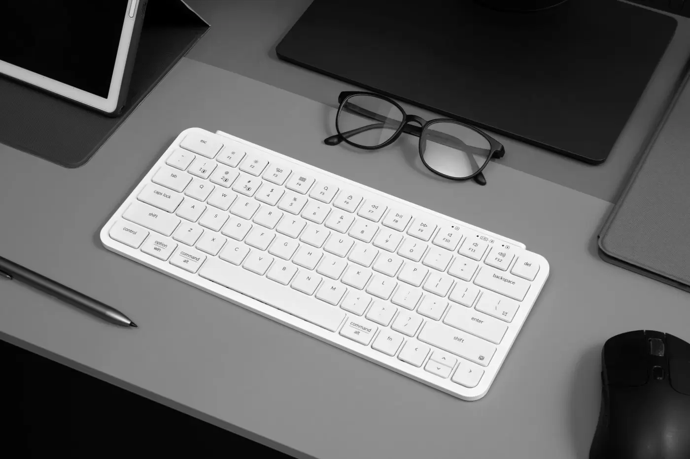 Клавиатура Keychron B1 Pro B1P-K8 (белый, нет кириллицы) фото