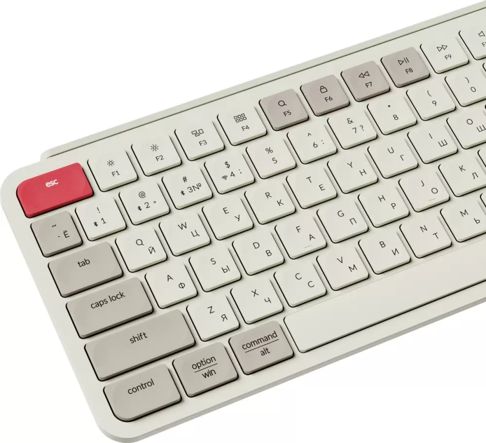 Клавиатура Keychron B6 Pro B6P-K13 (ретро красный, нет кириллицы) фото 6