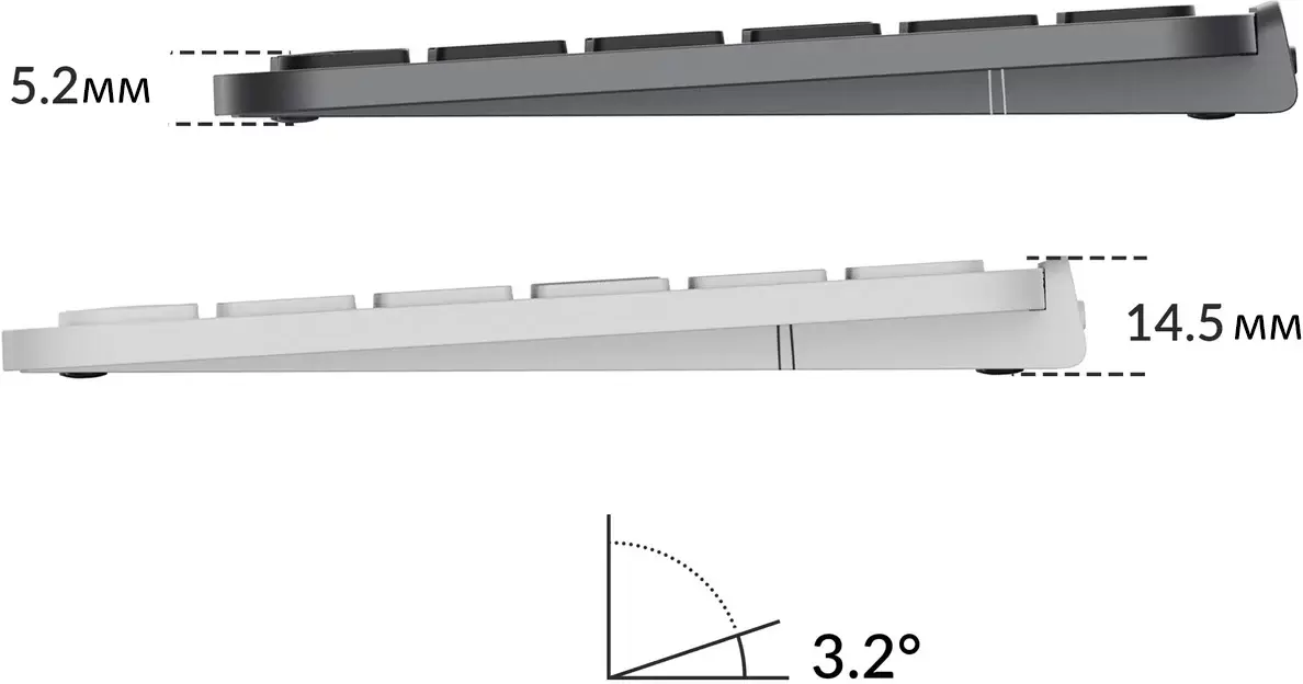 Клавиатура Keychron B6 Pro B6P-K8 (белый, нет кириллицы) фото