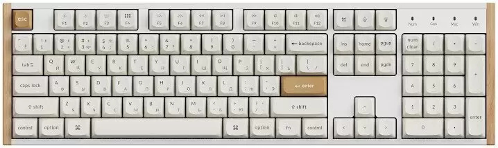 Keychron K10 HE Special Edition White K10H-Q1-RU (Nebula Magnetic)
