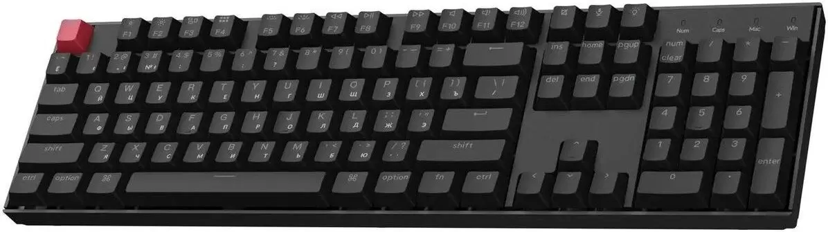 Клавиатура Keychron K10 V2 White LED K10X-A1Z-RU (Keychron Super Red) фото