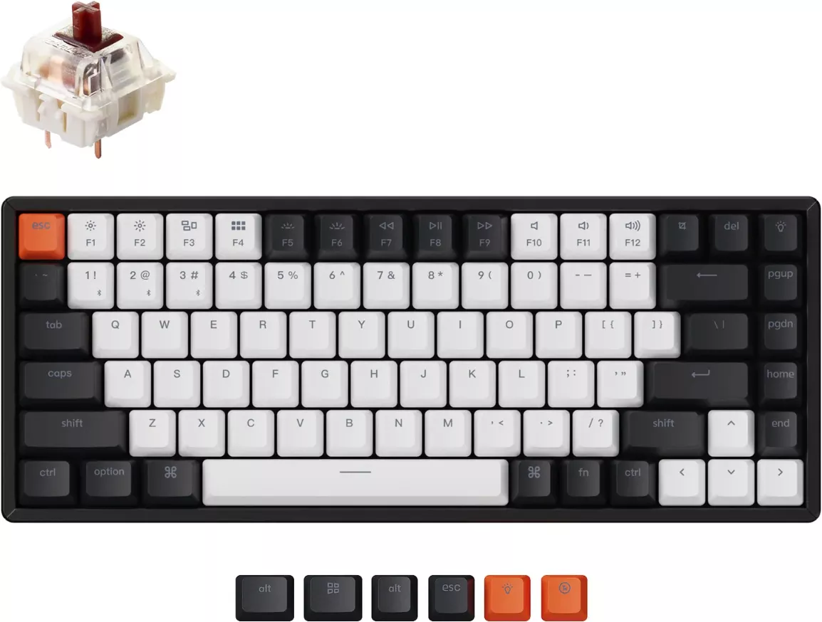 Keychron K2 V2 RGB K2-C3H (Gateron G Pro Brown, нет кириллицы)