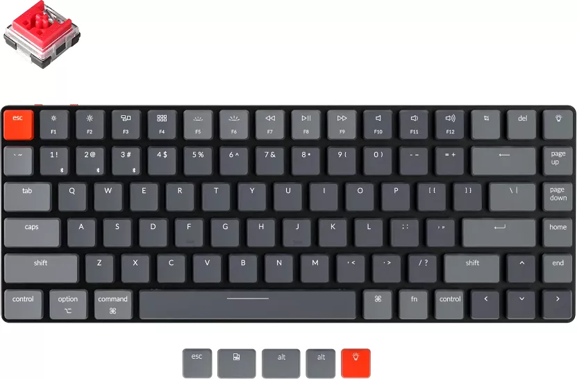 Keychron K3 Pro QMK RGB (Gateron Red Switch)