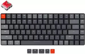 Клавиатура Keychron K3 V2 RGB K3-E1 (Keychron Low Profile Optical Red, нет кириллицы) фото