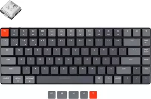 Клавиатура Keychron K3 V2 RGB K3-E4 (Keychron Low Profile Optical White, нет кириллицы) фото