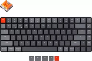 Клавиатура Keychron K3 V2 RGB K3-E6 (Keychron Low Profile Optical Orange, нет кириллицы) фото