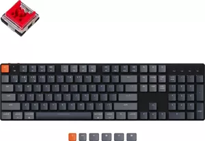 Клавиатура Keychron K5 SE RGB K5SE-E1 (Keychron Low Profile Optical Red, нет кириллицы) фото