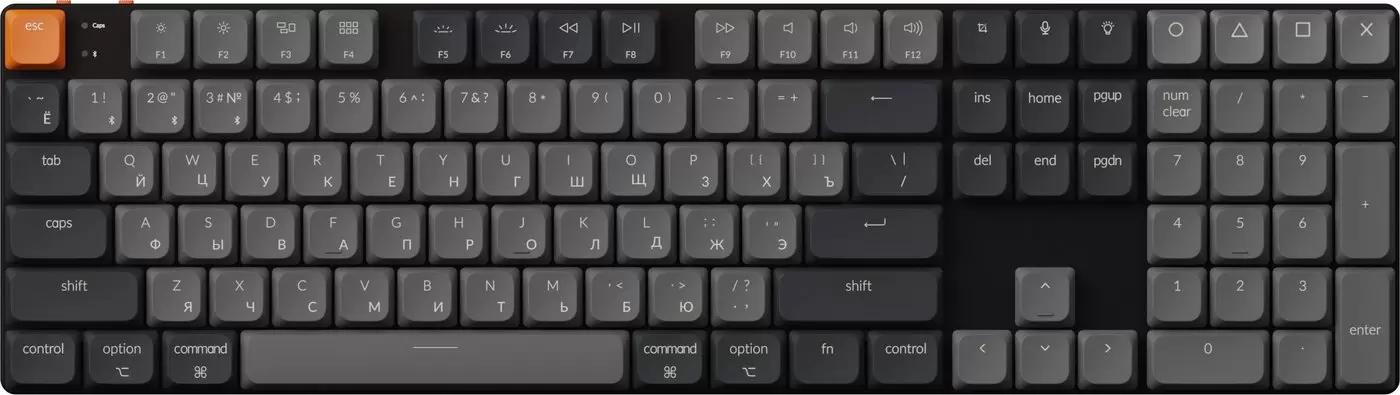 Клавиатура Keychron K5 V2 K5X-H3 (Gateron Low Profile Brown 2.0) фото
