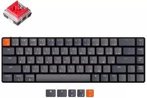 Клавиатура Keychron K7 White LED-Red Switch K7-D1 фото