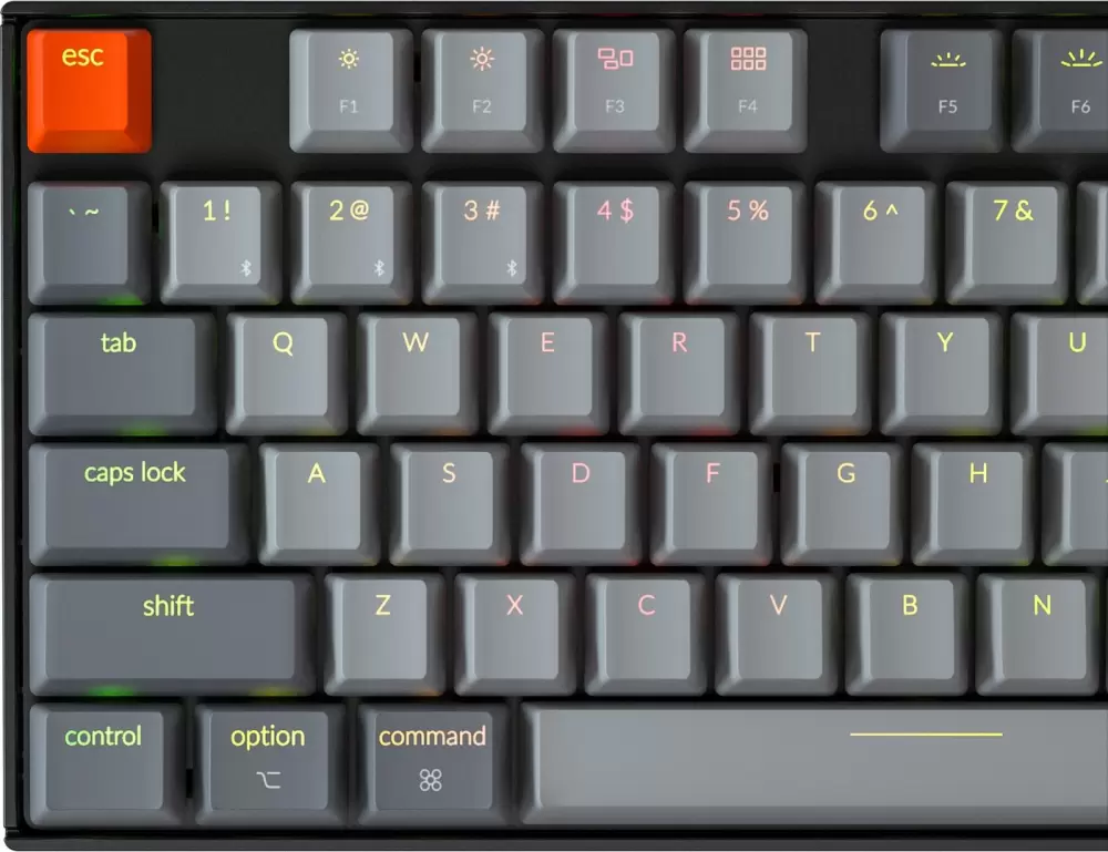 Клавиатура Keychron K8-H1 RGB K8-H1-RU (Gateron G Pro Red) фото