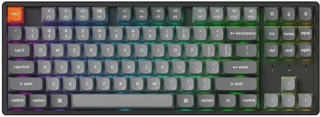 Клавиатура Keychron K8 Max K8M-J3 (Keychron Super Brown, нет кириллицы) фото 2