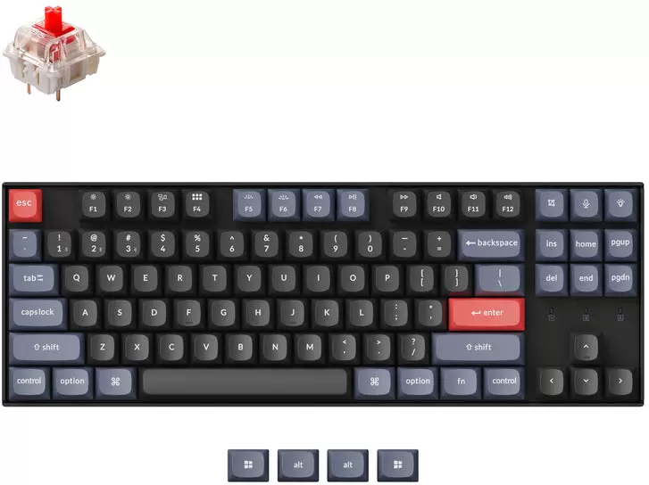 Keychron K8 Pro RGB K8P-H1-RU (Gateron G Pro Red)