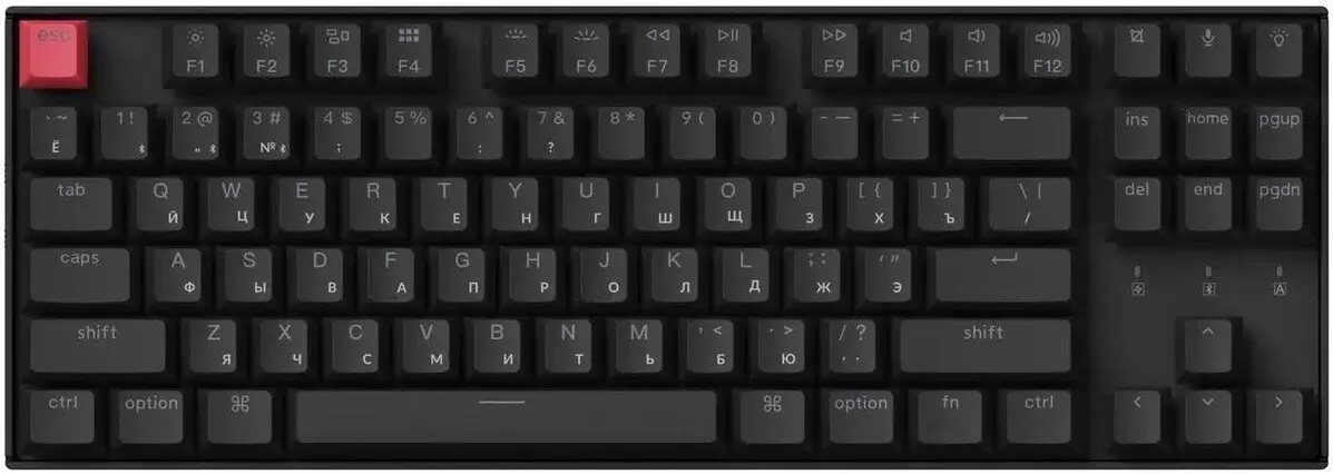 Клавиатура Keychron K8 V2 RGB K8X-B1Z-RU (Keychron Super Red) фото