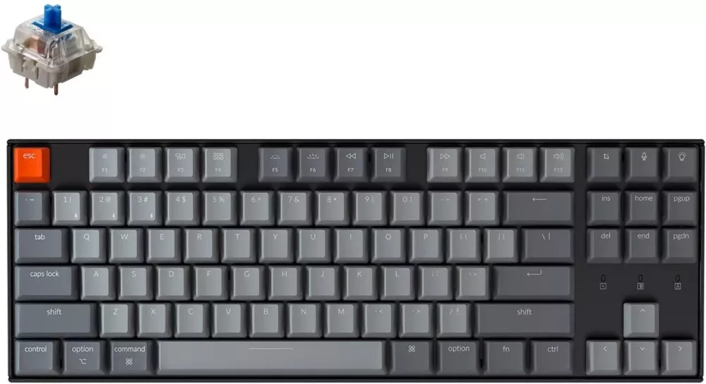 Keychron K8 White LED K8-G2-RU (Gateron G Pro Blue)