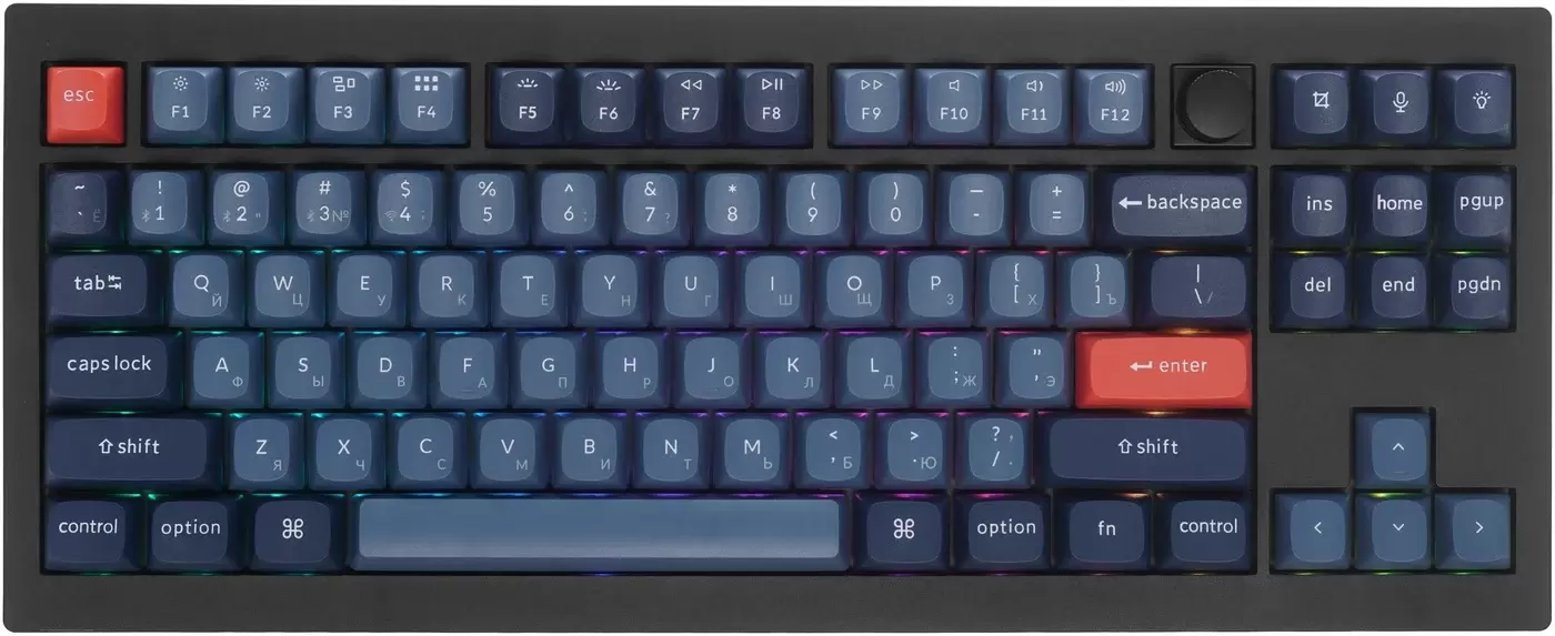 Keychron V3 Max V3M-D3 (Gateron Jupiter Brown, с гравировкой)