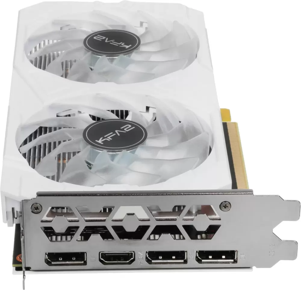 Видеокарта KFA2 GeForce RTX 3050 X White 35NSL8MD5WEK фото
