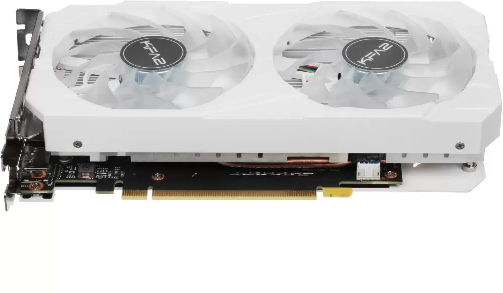 Видеокарта KFA2 GeForce RTX 3050 X White 35NSL8MD5WEK фото