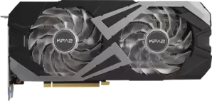 Видеокарта KFA2 GeForce RTX 3060 Ti EX LHR 1-Click OC 36ISL6MD1WTK фото