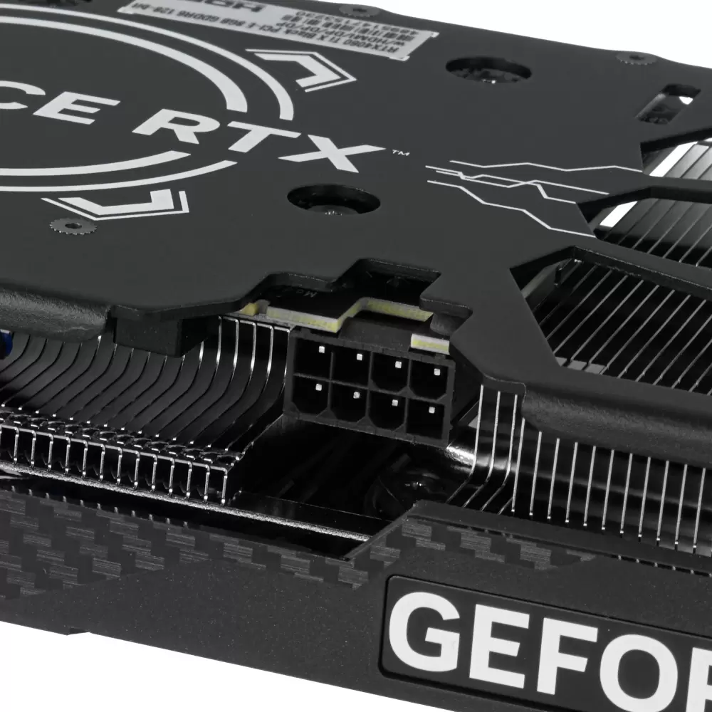Видеокарта KFA2 GeForce RTX 4060 Ti X Black 46ISL8MD8AEK фото
