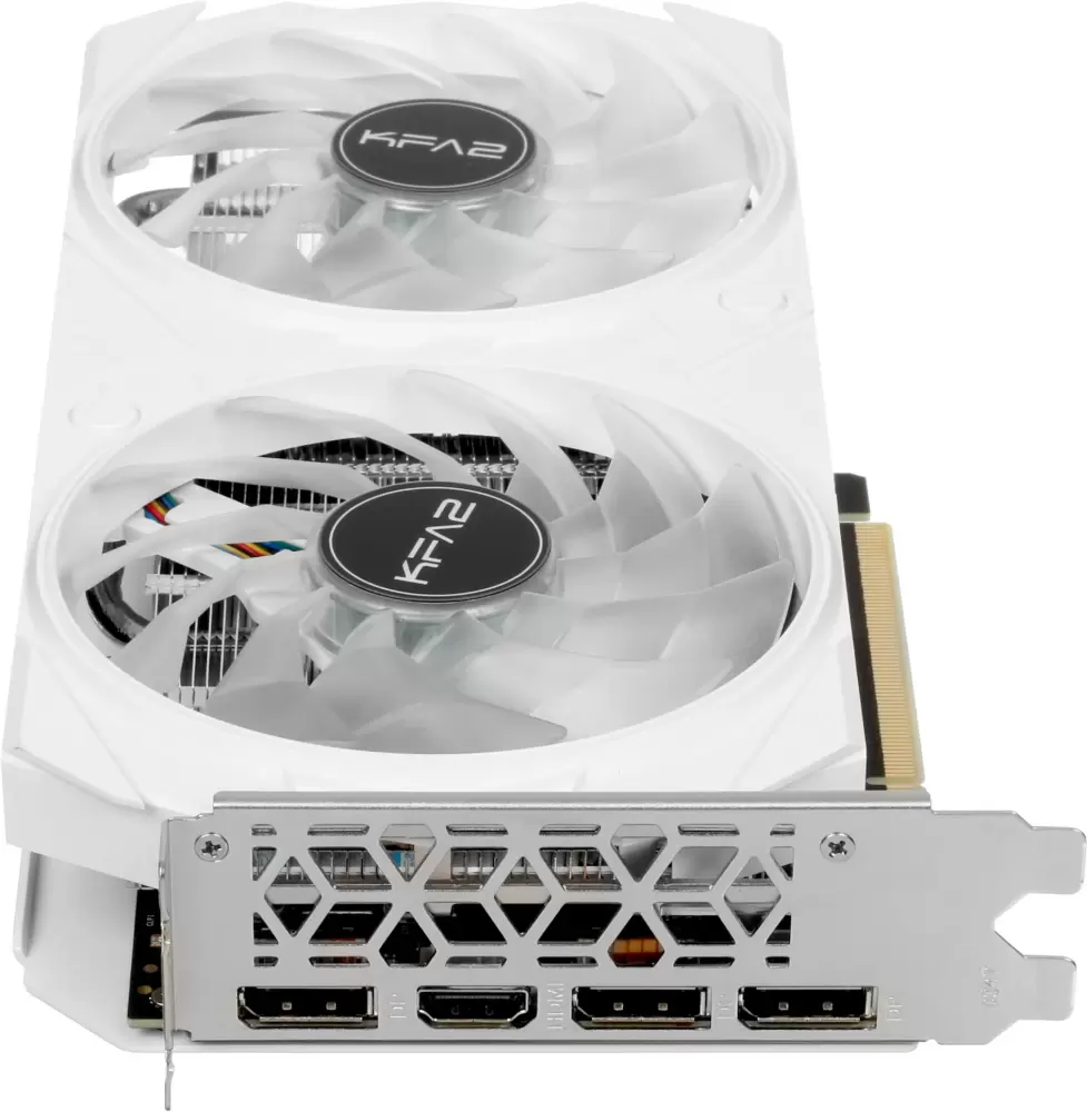 Видеокарта KFA2 GeForce RTX 4060 X White 46NSL8MD8NWK фото