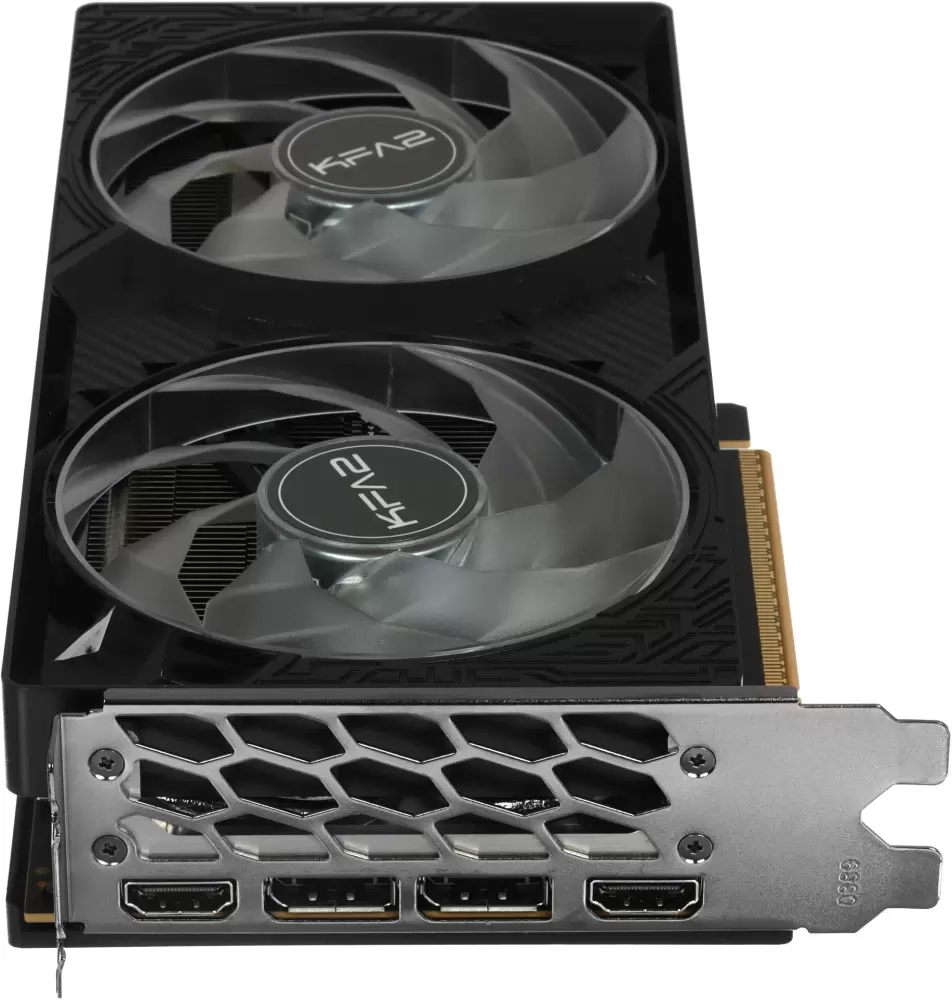 Видеокарта KFA2 GeForce RTX 5050 CORE OC 2FAN LED Black 55NSL8MHDCHK фото 7