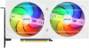 Видеокарта KFA2 GeForce RTX 5060 ROCK(X) OC WHITE 56NSN8MDDBBK фото