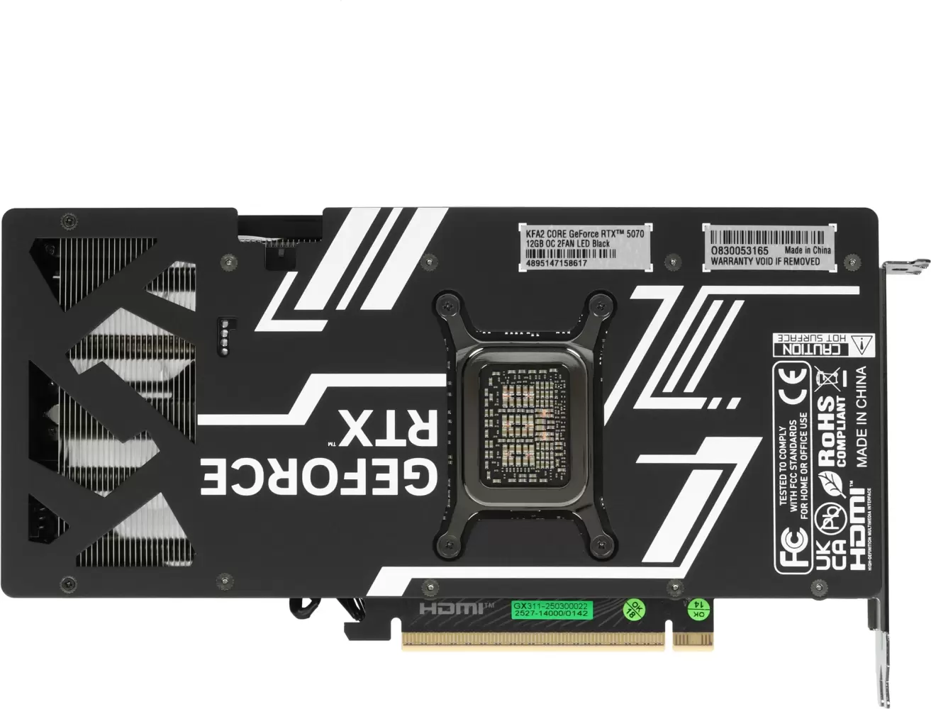 Видеокарта KFA2 GeForce RTX 5070 CORE OC 57NON7MDBROK фото