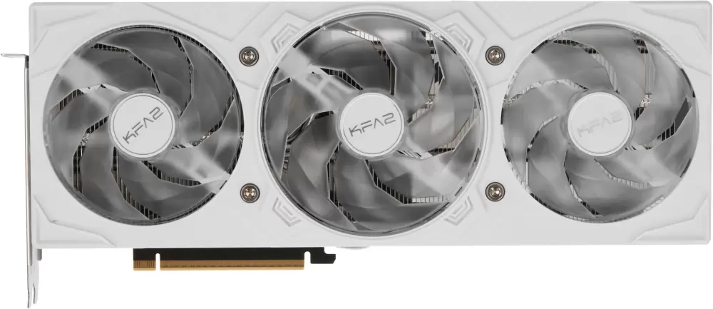 Видеокарта KFA2 GeForce RTX 5070 ROCK(X) OC White 57NON7MDBVXK фото