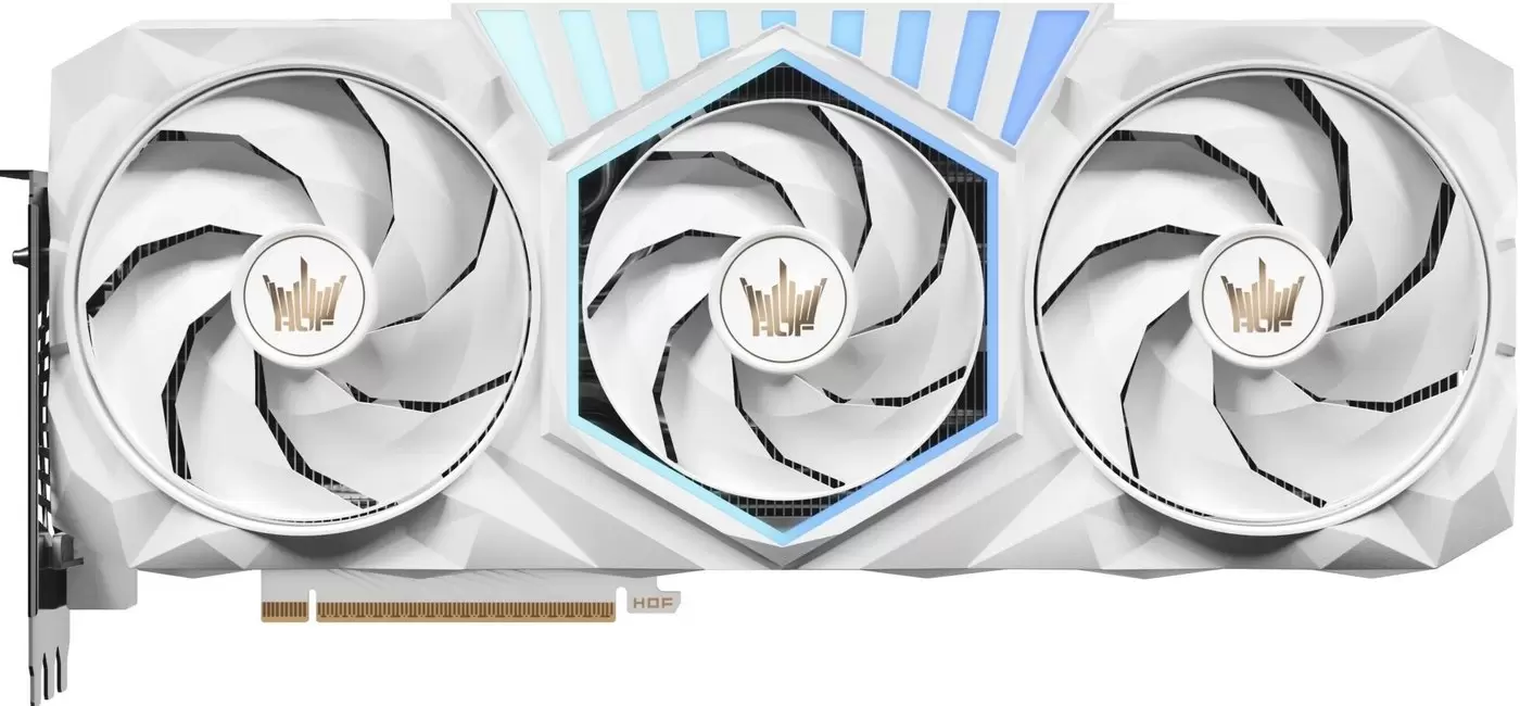Видеокарта KFA2 GeForce RTX 5070 Ti HOF OC Style White 57IZN6MDDPWK фото 4