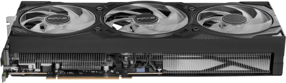 Видеокарта KFA2 GeForce RTX 5070Ti ROCK(X) 3FAN RGB BLACK 57IZN6MDBUEK фото