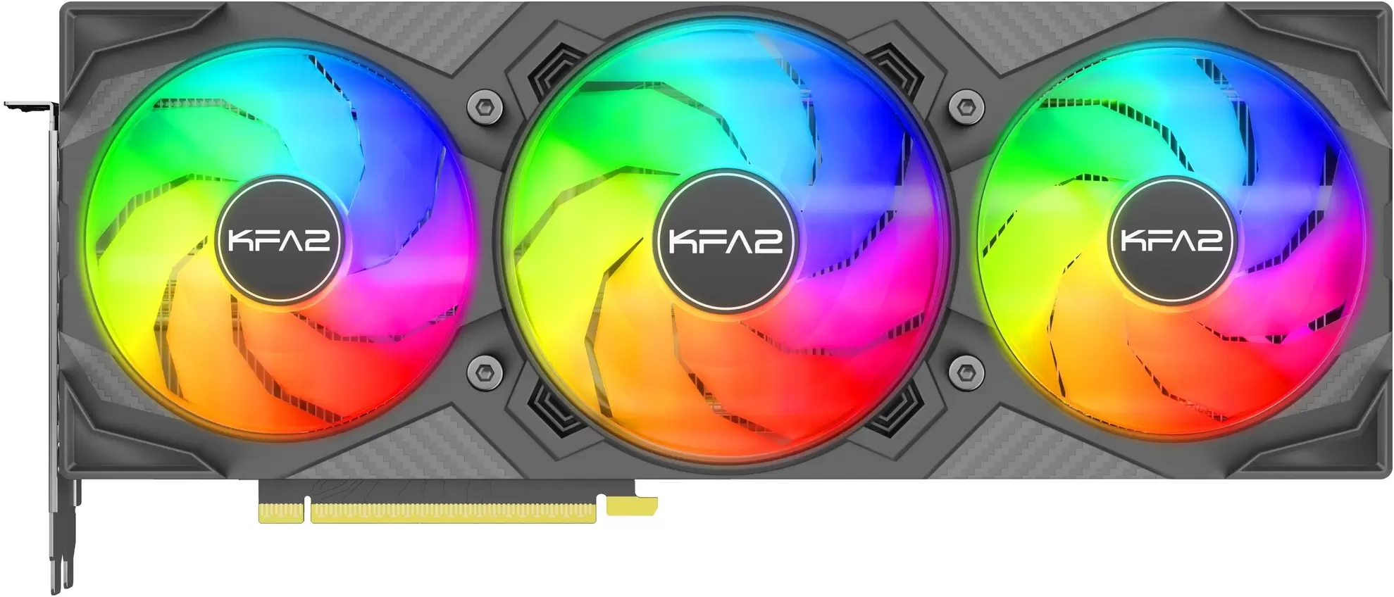 KFA2 GeForce RTX 5080 ROCK(X) OC 3FAN RGB Black 58NZN6MDBYEK