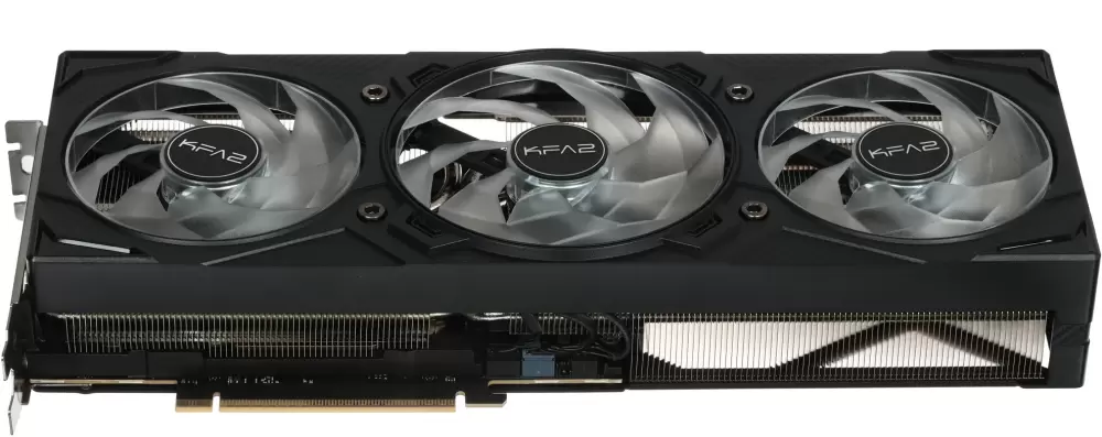 Видеокарта KFA2 GeForce RTX 5080 ROCK(X) OC 3FAN RGB Black 58NZN6MDBYEK фото