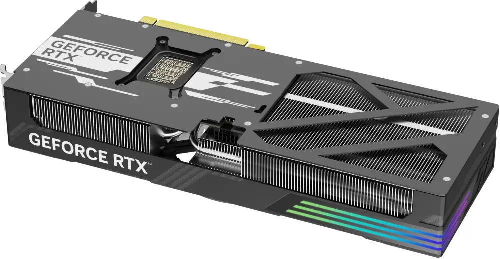 Видеокарта KFA2 GeForce RTX 5080 ROCK(X) OC 3FAN RGB Black 58NZN6MDBYEK фото