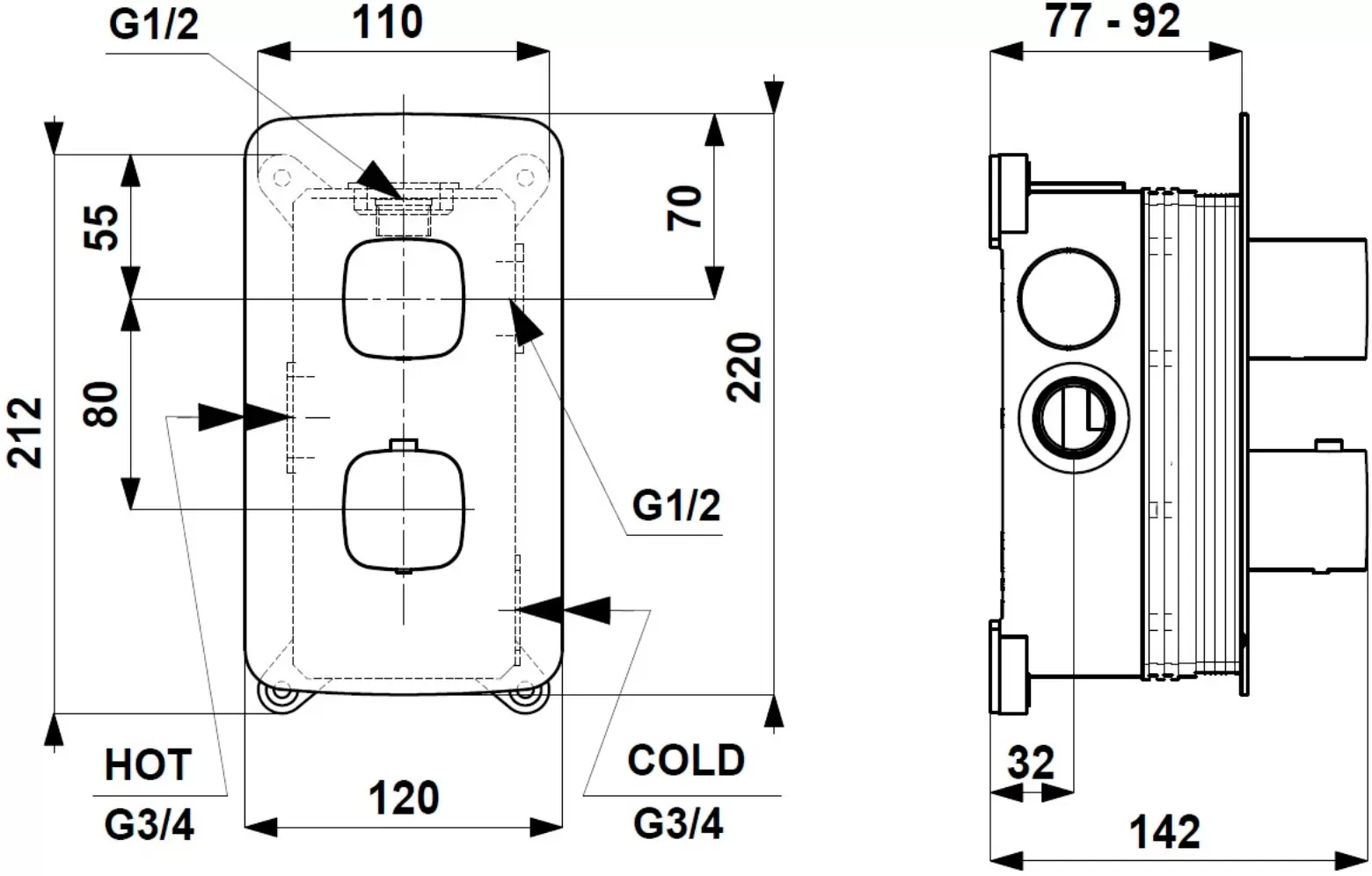 Смеситель KFA Malaga 575900161 фото