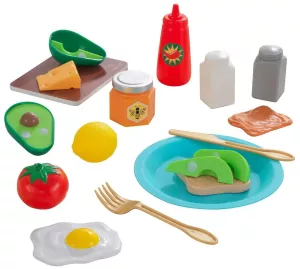 Набор игрушечных продуктов KidKraft Готовим тост с авокадо / 10197-KE фото