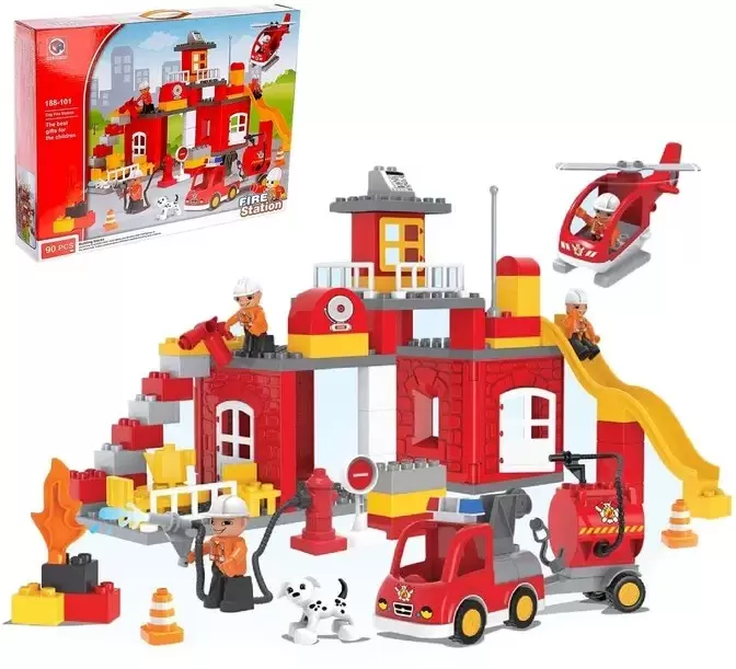 Конструктор Kids Home Toys Пожарная станция 188-101 / 3667637 фото