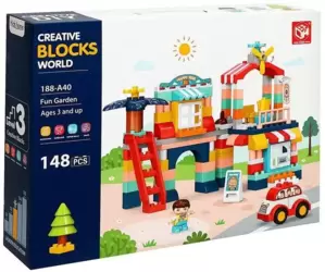 Конструктор Kids Home Toys Загородный домик 188-A40 9655735 (148 эл) фото