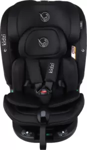 Детское автокресло Kidzi Spin Plus 360 I-Size / KDZ08B (черный) фото