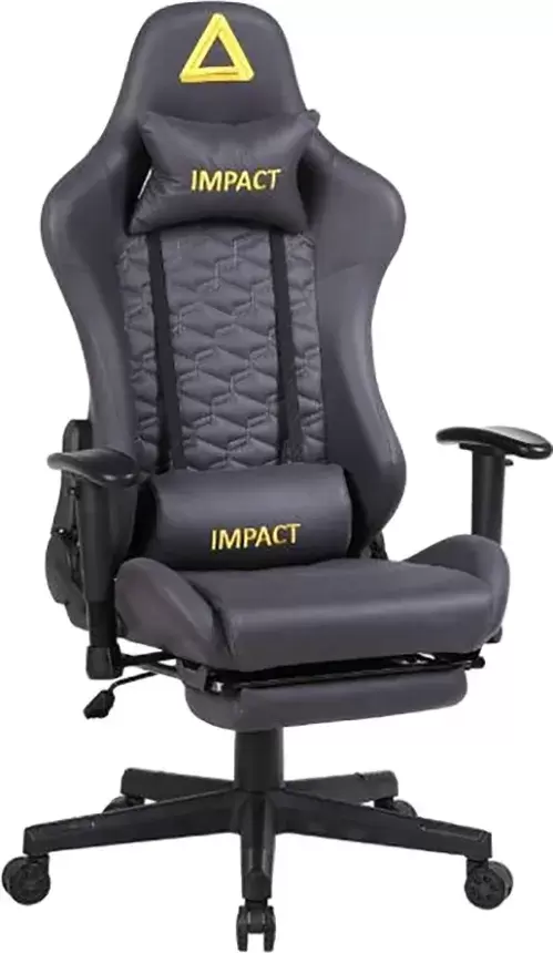 King Style Impact Sueder Fabric Black (темно-серый/черный)