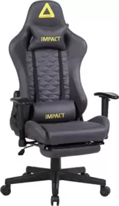 King Style Impact Sueder Fabric Black (темно-серый/черный)