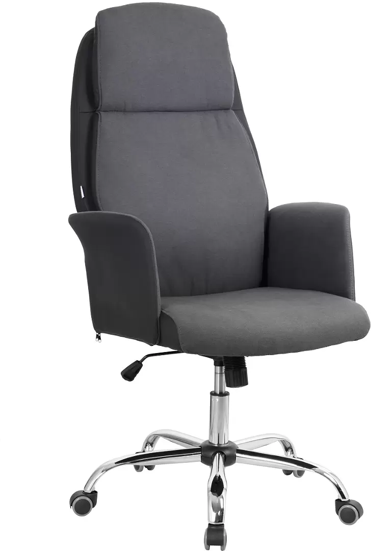 King Style SHL-17 Harbor Fabric PU Chrome (темно-серый)